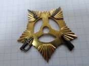 Штраловая звезда к боевому ордену ОВ 1 степени.