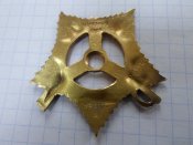 Штраловая звезда к боевому ордену ОВ 1 степени.