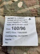 Кітель Jacket Combat Warm Weather MTP 180/96. Британія. Новий товар.