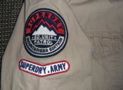 Рубашка милитари Superdry Patrol, размер S