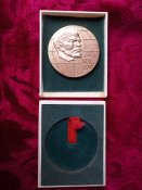 Настольная медаль 100 лет со дня рождения...