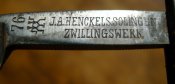 Немецкая опасная бритва Solingen. Zwillingswerk J.A Henckels