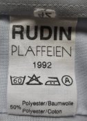 Тенниска, рубашка армейская Rudin, ворот 42, 1992 г, армия ВС Швейцария
