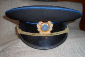 Форменная шахтёрская фуражка времён СССР, 80х годов.