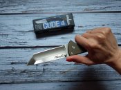 Складной нож от компании Cold Steel. Модель Code 4 Tanto (58PT) CPM-S35VN. Оригинал