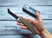 Складной нож от компании Cold Steel. Модель Code 4 Tanto (58PT) CPM-S35VN. Оригинал