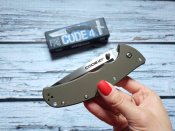 Складной нож от компании Cold Steel. Модель Code 4 Tanto (58PT) CPM-S35VN. Оригинал