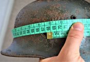 Немецкая каска М-35, 66р..