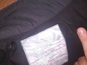 Милитари куртка по типу М-65 чёрная с подстёжкой - новая (есть дефект хранения) р.XXL №2