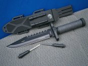 Ніж С-2518А, 32 см, в чохлі + кресало.