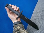 Ніж Colunbia 2558В, 32 см, в чохлі + кресало.