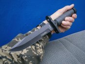 Ніж Colunbia 2558В, 32 см, в чохлі + кресало.