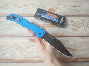 Складной нож от компании Cold Steel. Модель Broken Skull IV Blue (54S4A) CPM S35VN. Оригинал