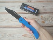 Складной нож от компании Cold Steel. Модель Broken Skull IV Blue (54S4A) CPM S35VN. Оригинал
