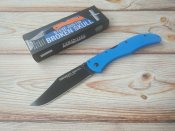 Складной нож от компании Cold Steel. Модель Broken Skull IV Blue (54S4A) CPM S35VN. Оригинал