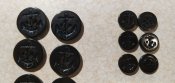 Пуговицы для морских бушлатов Rothco Peacoat Buttons 8+8шт