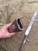 Штик-ніж ерзац в ножнах, 1