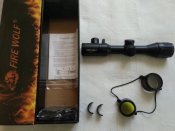 Прицел 3х9-32 АО FireWolf. новый, подсветка, кольца в комплекте