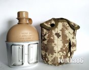 Фляга с подстаканником тактическая, военная, туристическая