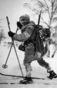 Örebro М 1909 тулуп шведского добровольца во время Зимней войны в Финляндии