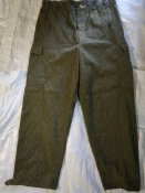 Штаны оригинал NVA камуфляж Strichtarn (брюки Штрихтарн, ГДР) р.48. №7