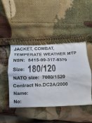 Комплект MTP брюки 90/108/124 + кітель 180/120. Британія. Новий товар.