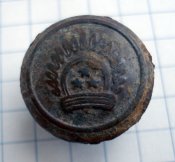Пуговица Латвийской республики (1918 - 1940)