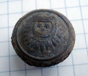 Пуговица Латвийской республики (1918 - 1940)