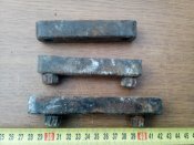 3 бакалітові кришки-накладки до техніки