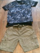 Sc&Co California - (шорты р.34) + камуфл.футболка