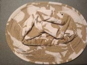Оригинальная камуфляжная пустынная панама DDPM (песочка, Сахара) - р.55 №25