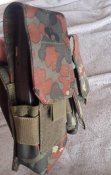 MFH Magazintasche dreifach,"MOLLE" Modular System, flecktarn