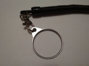 Страховочный шнур тренчик непотеряйка с кольцом для пинпоинтера, pinpointer
