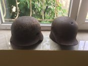 немецкие каски две штуки