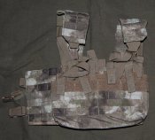 Разгрузочная система-лифчик Frogman AK Chest Rig цвет A-TACS AU новая