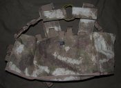 Разгрузочная система-лифчик Frogman AK Chest Rig цвет A-TACS AU новая