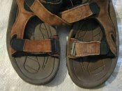 Оригинальные военные сандалии All Terrain Suede Sandals - р.9М - №10. Армия Великобритании.