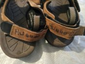 Оригинальные военные сандалии All Terrain Suede Sandals - р.9М - №11. Армия Великобритании.