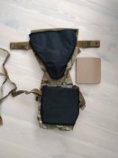 Crye Precision защита паха кевлар + плита MSAP