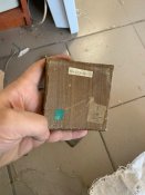 бронеплиты от советских бронежилетов 6Б карбид бора (2 шт.)