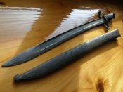 Штык австрийский обр. 1870 г. к винтовке  Верндля обр. 1867 г