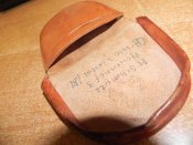 Кошелек или чехол кожаный маленький под мелочь жетон часы компас(За Вашу цену старт с 1-й гривны)