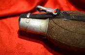 Фляга егерская, литровая, со стаканчиком