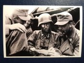 Командиры вермахта согласовывают боевое...