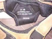 Оригинальные военные сандалии All Terrain Suede Sandals - р.11М - №17. Армия Великобритании.