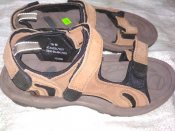 Оригинальные военные сандалии All Terrain Suede Sandals - р.10М - №20. Армия Великобритании.
