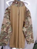 Рубашка полевая UBACS Tactical Hemd «Warrior» W/L-ARID с интегрированными налокотниками. Новая