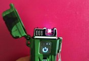 Зажигалка-разжигалка mod. explorer плазменная с usb (двойная дуга). Блиц.