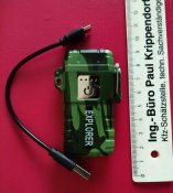 Зажигалка-разжигалка mod. explorer плазменная с usb (двойная дуга). Блиц.