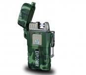 Зажигалка-разжигалка mod. explorer плазменная с usb (двойная дуга). Блиц.